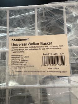 HealthSmart Universal Walker Basket