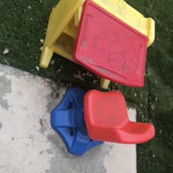 Desk And Chair Toddler 