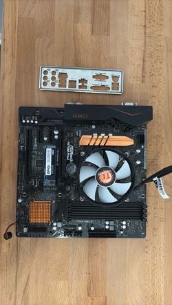 Micro-ATX Combo i7 6700k + motherboard + wifi card ( ssd not included)