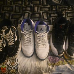 Jordan Retro 12s And 5s