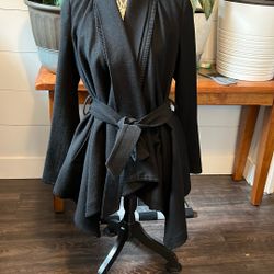 All Saints Trench Coat  Size Medium 