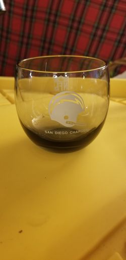 Vintage San Diego Chargers glasses