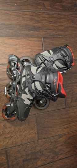 Powerslide Phuzion 110 Tri wheel rollerblades skates Size 11