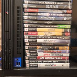 Ps2 With 20 Games