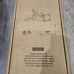 Single Monitor Arm for 40 inch Screens, Ultrawide Computer Monitor Mount Holds 26.48 lbs