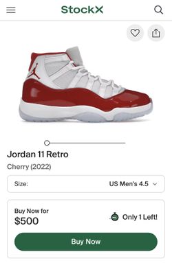 Jordan 11 Cherry Red