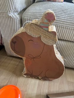 Capybara Piñata Party Decoration