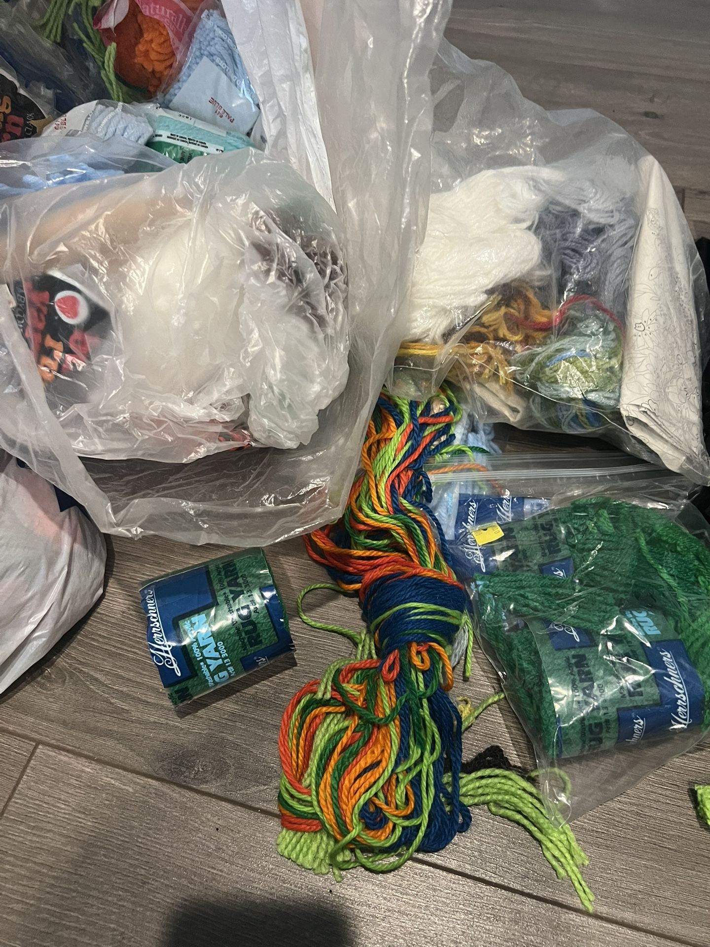 FREE Bag of Fabric/yarn