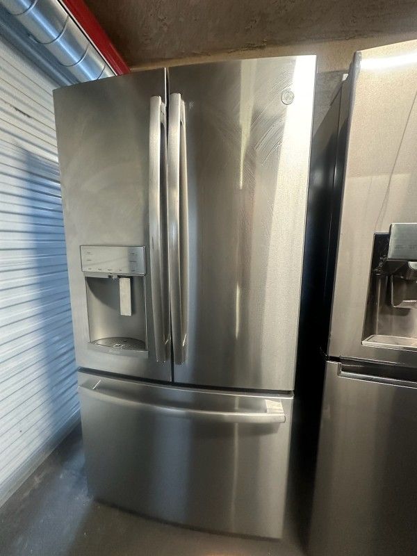GE Profile 3 Door Stainless Steel Refrigerator