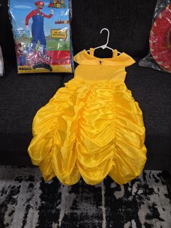 Belle Princess dress Halloween kids