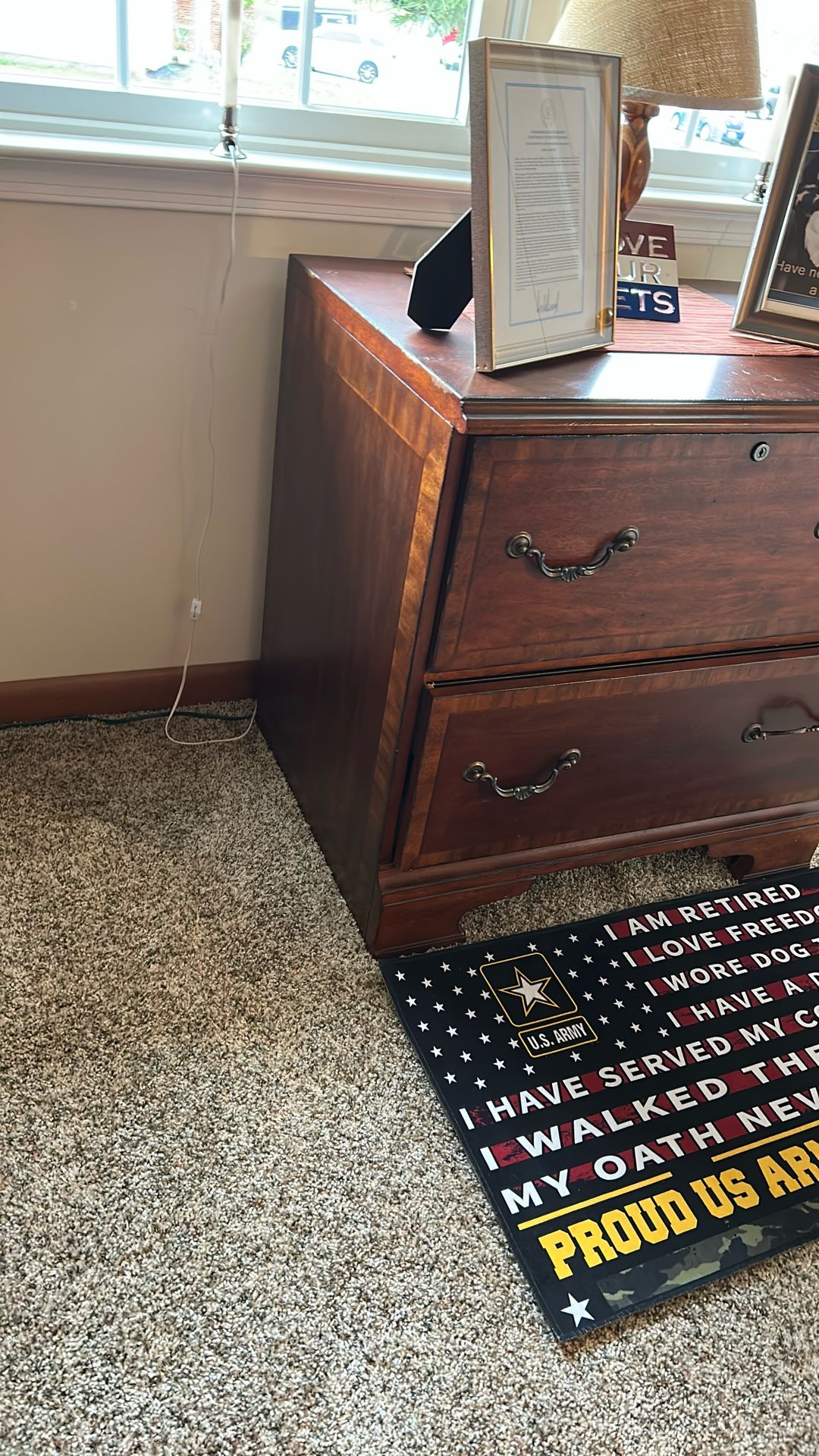 Wood Lateral File Cabinet