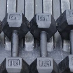 SET OF DUMBBELLS  (PAIRS OF)  :  10s  15s  20s  