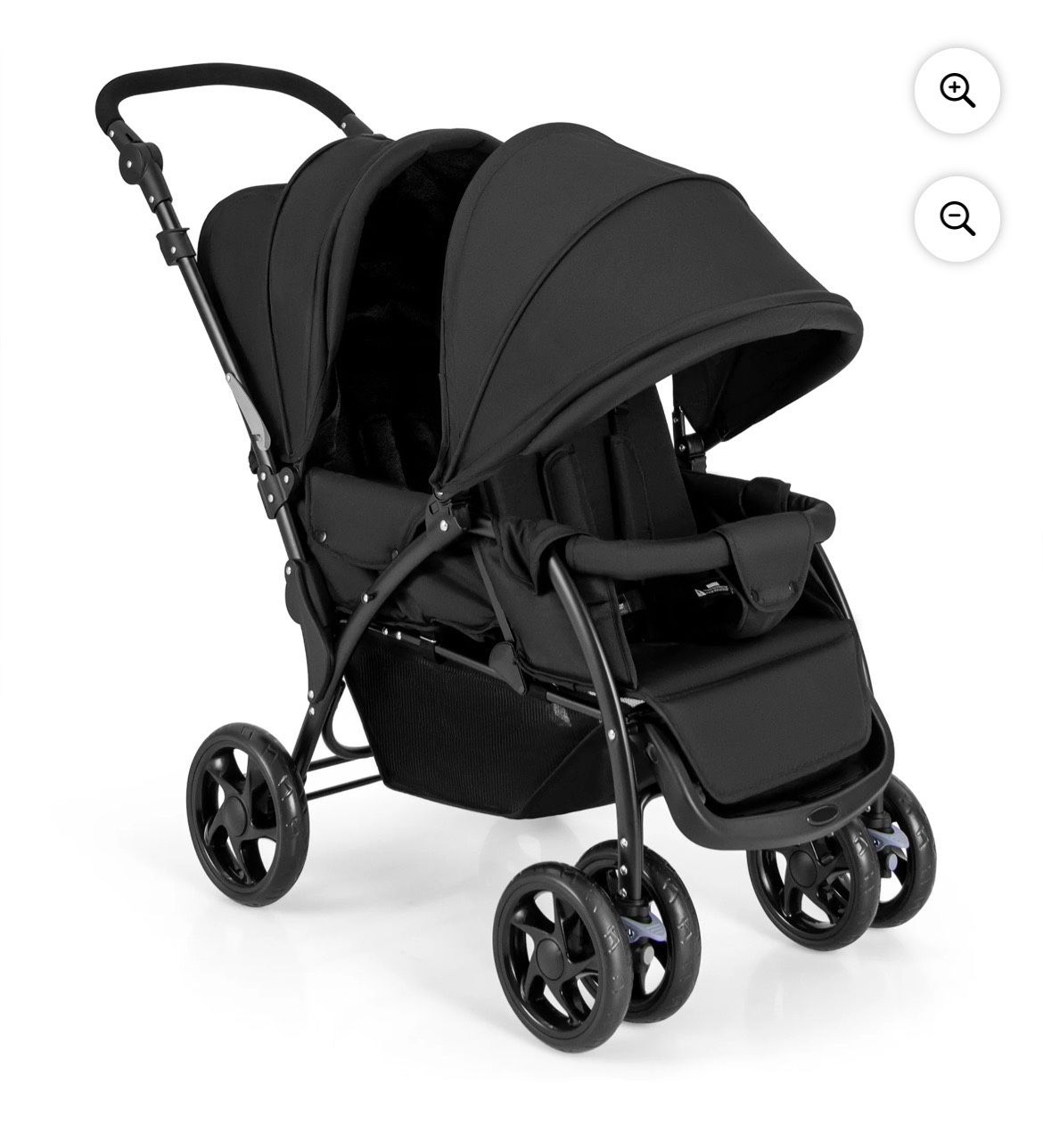 Baby Joy Twin Stroller