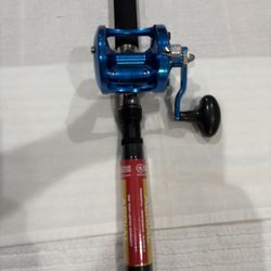 Avet LX 6.0 on New Star Rod Ariel 15-30lb 7’0” Rod 