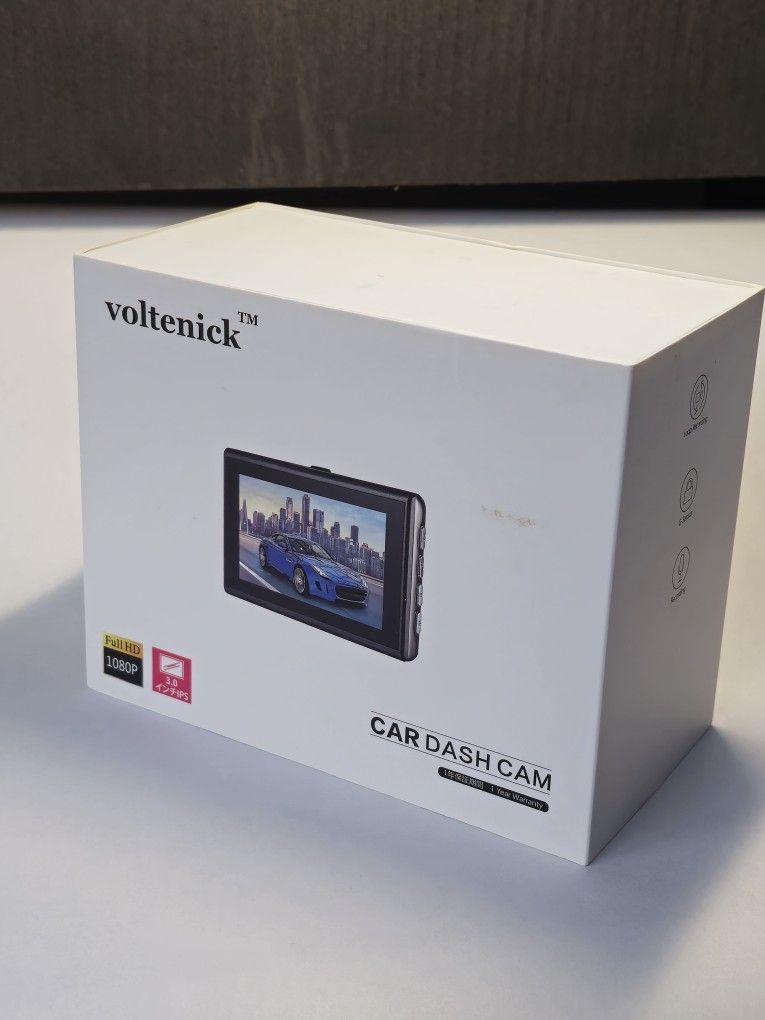 Voltenick Car Dash Cam 1080P HD
Instructions
New in Box