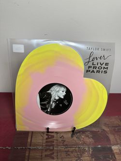 Taylor Swift Lover Heart Shaped Vinyl