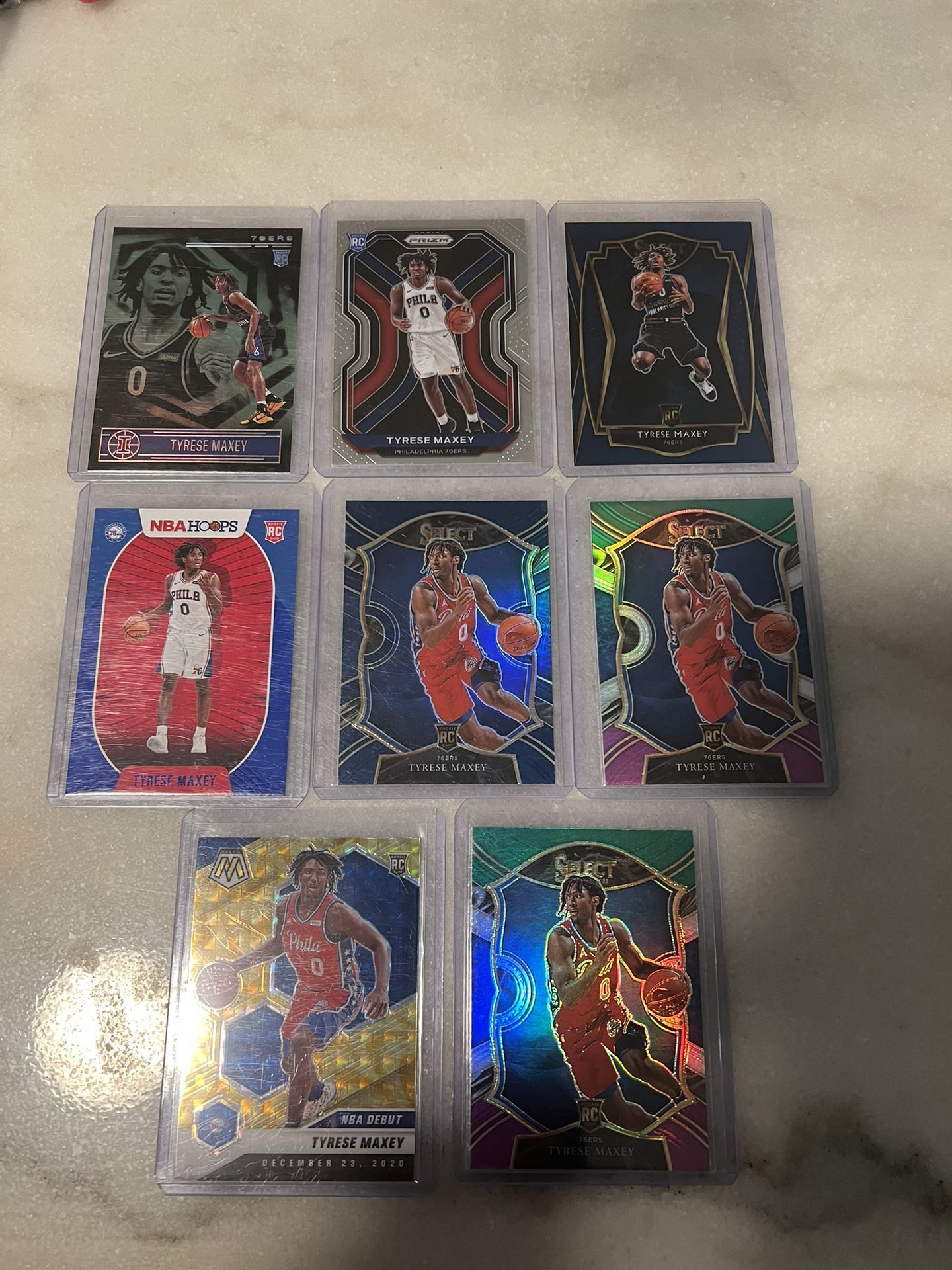 Tyrese Maxey RC Lot