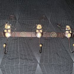 3 Monkeys Wisdom Hooks Wall Decor 