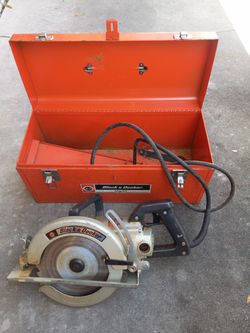 Black & Decker Worm  Drive Saw.