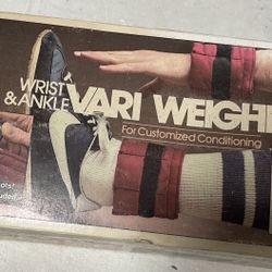 Vintage 1980s - Vari Weights - Wrist&ankle 