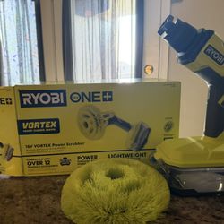 Ryobi One 18v  Vortex power Scrubber 