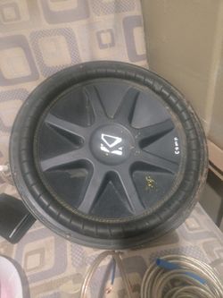 Kicker speaker