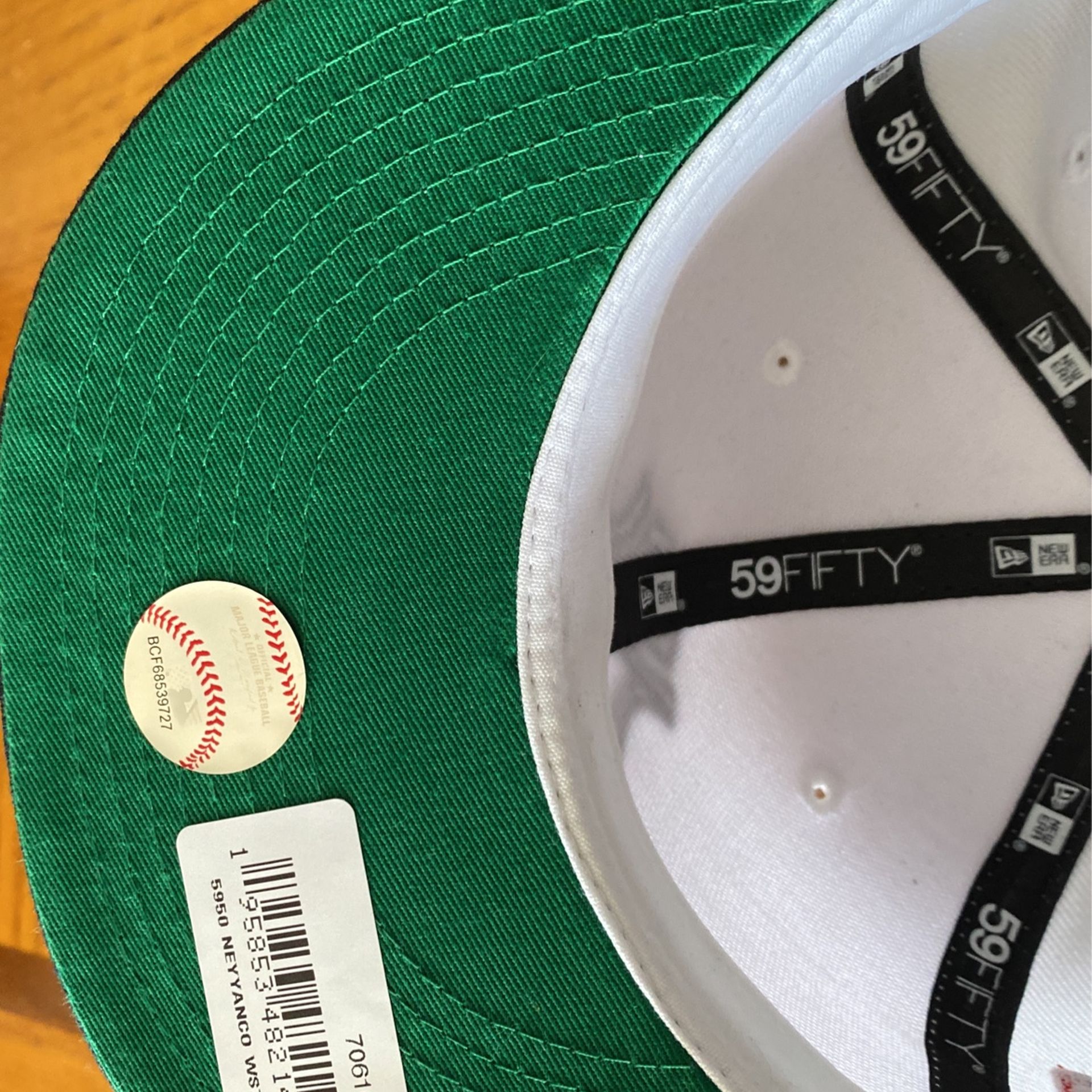 Yankees 2 Tone Fitted Hat. 75th World Series Side Patch for Sale in Oakland  Park, FL - OfferUp