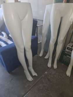 Time for Halloween- Body parts White Half-Body Mannequin