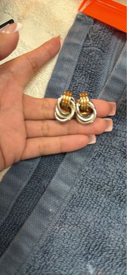 Sterling silver earrings