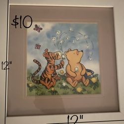 Winnie the Pooh nursery Decor