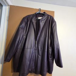 3x Leather Coat Grape Color Jewelry Box Ottoman Leather  Storage Bed Frame Queen  And Size 10 Schers Women's New