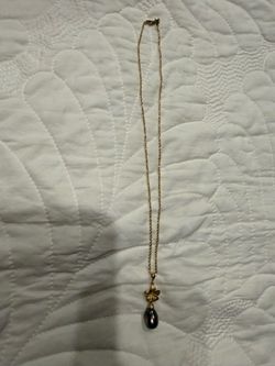 14k TAHITIAN PEARL PENDANT NECKLACE *NEW*