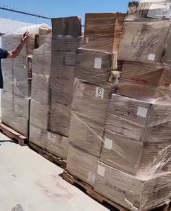 Truckload of Mixed merchandise for sales