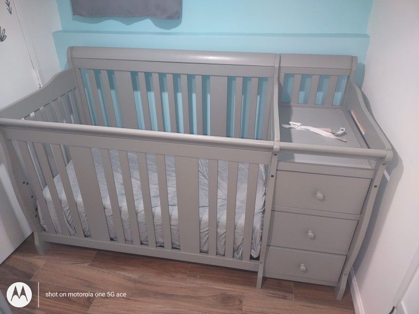 Crib with mattress  FREE 