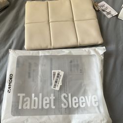 9-11” Moko new tablet beautiful cream tablet sleeve case