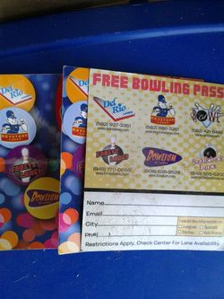 *FREE* Bowling passes