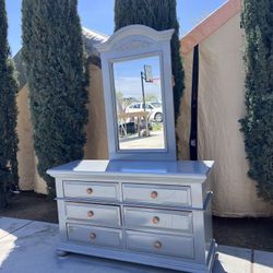 Pine Dresser W/ Mirror! 