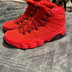 Jordan 9 Retro Chile Red Size 13
