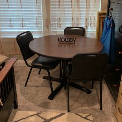 Small Kitchen Table 3chairs Cheap Clean 