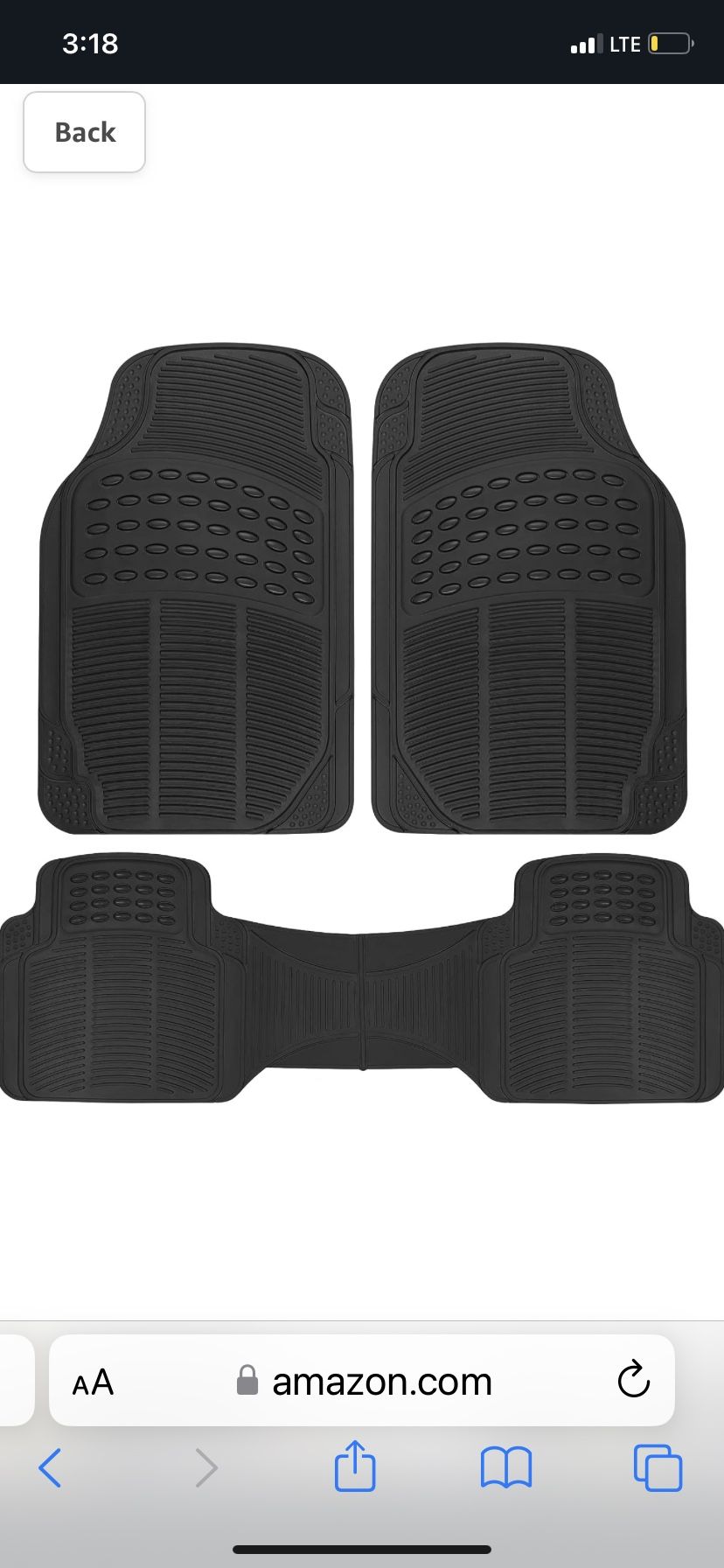 All Weather Floor Mats For Cars And Trucks All Sizes $10- $15-$20/auto Tapetes Todas Medidas