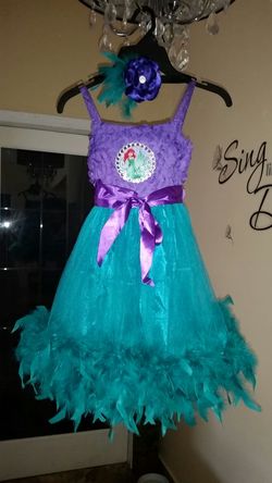 Little mermaid tutu dress