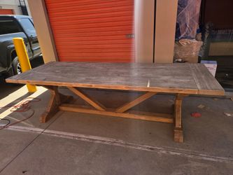 Wood table
