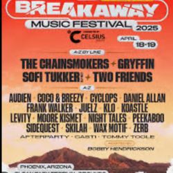 Breakaway Music Festival Saturday 