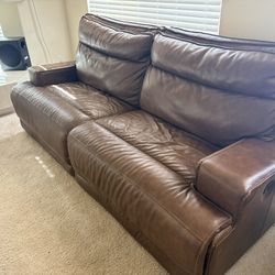 FREE Gently used Reclining 4 piece sofa