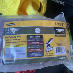 Sanding Belts 4”x36