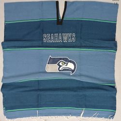 Seattle Sehawks Pancho 41x35"