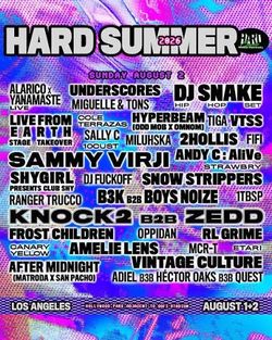 Hard Summer VIP Sunday 08/02/2026