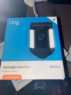 Ring spotlight cam plus