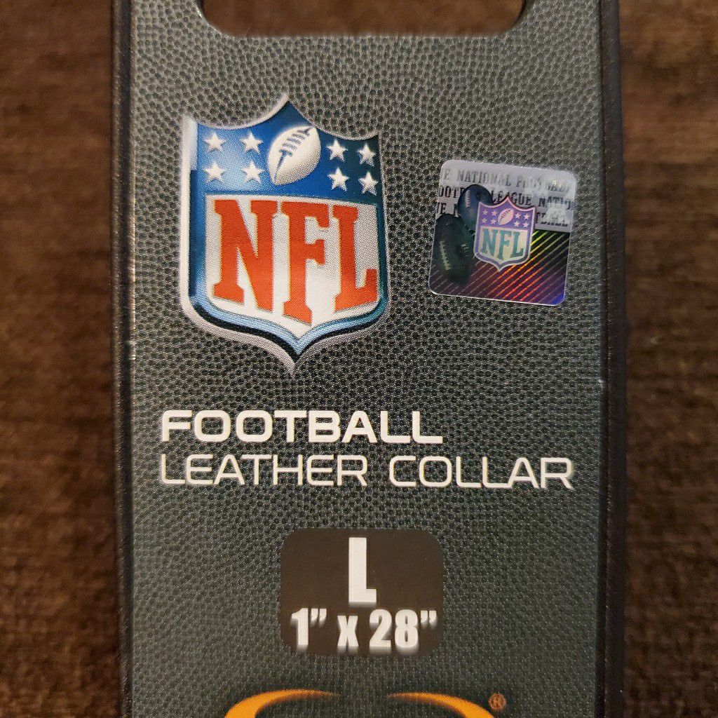 NFL Tennessee Titans leather dog collar