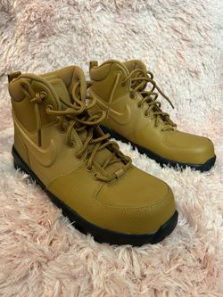 Nike Manoa leather boots wheat/black